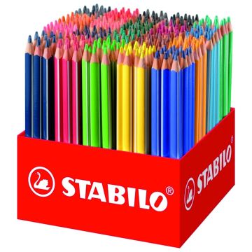 Pastelky STABILO Trio thick XL školská sada/300