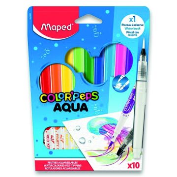 Fixky MAPED Color´Peps Aqua/10+vodný štetec
