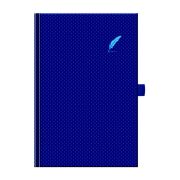 Zápisník A5  NOTES Elegant Blue s pútkom