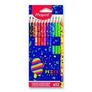Pastelky MAPED Pixel Party Colour/12